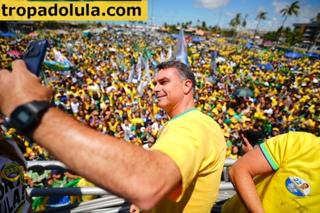 Tropa do Lula Apoiadores de Flávio Bolsonaro firmes na luta por nossos ideais